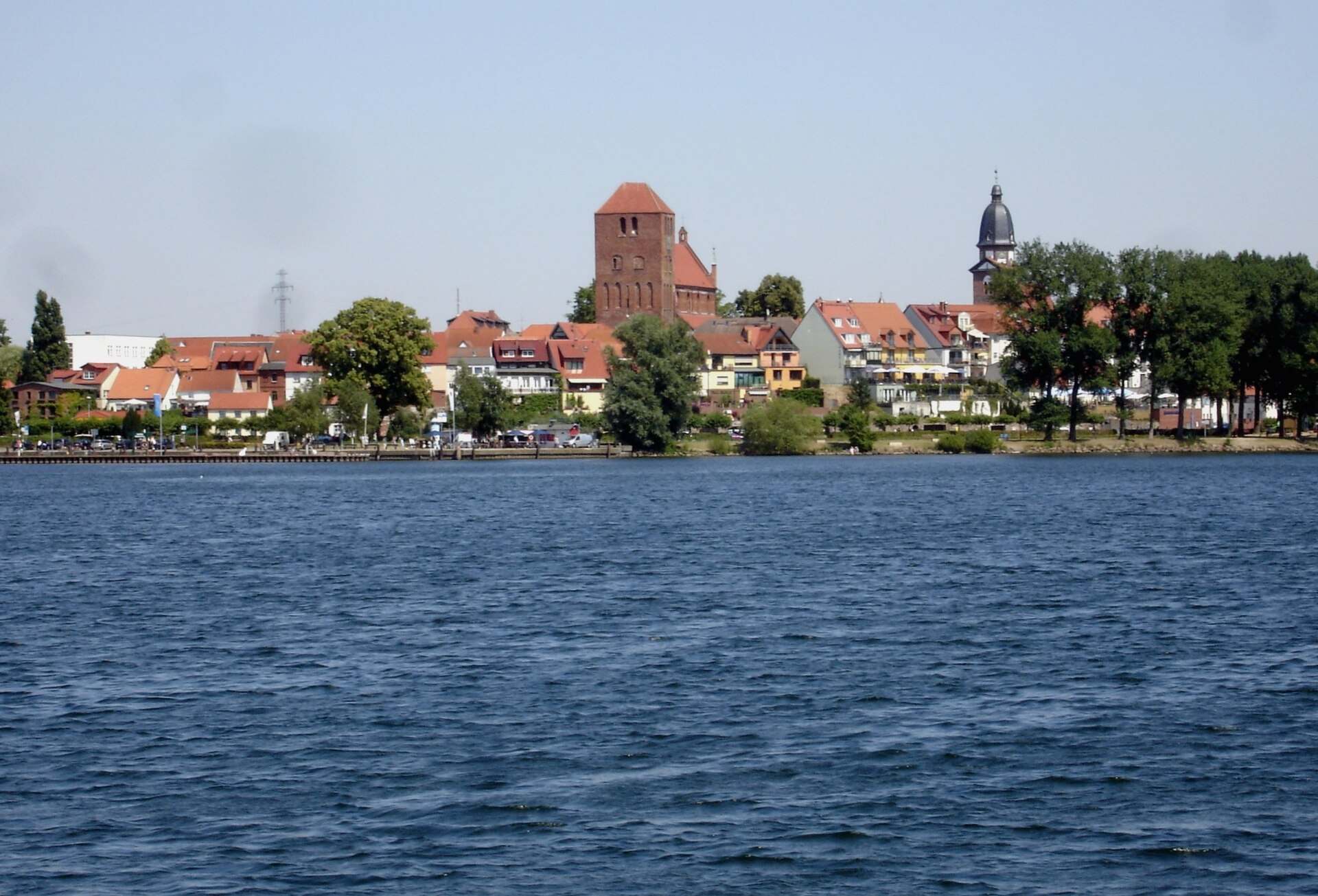 Hafen von Waren an der Müritz